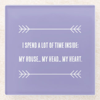 INFJ Vibes Glasuntersetzer