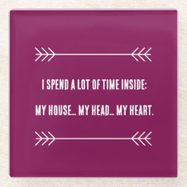 INFJ Vibes Glasuntersetzer