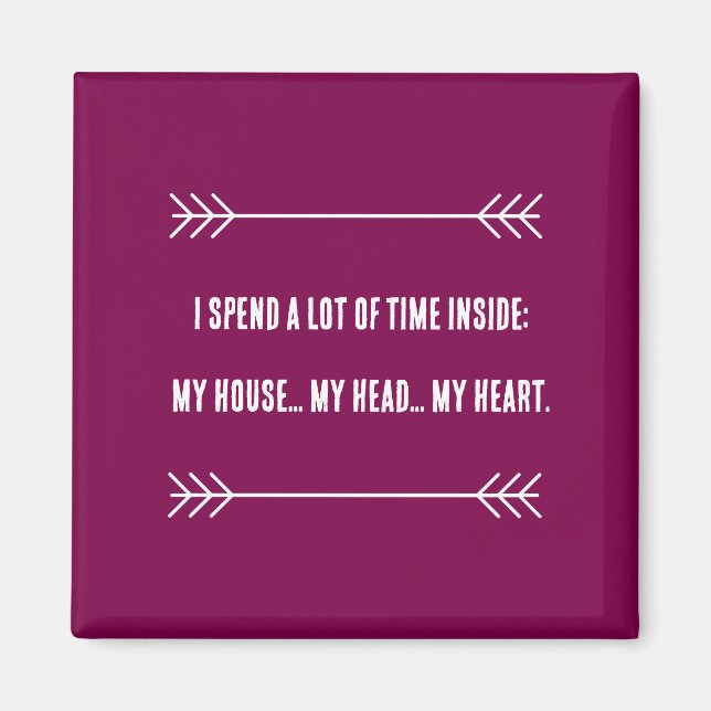 INFJ Vibes Magnet (Vorne)