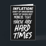 INFLATION FUNNY JOKE BIRTHDAY GREETING CARD KARTE<br><div class="desc">FUNNY INFLATION BIRTHDAY CARD</div>