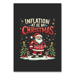 Inflation hat mir Weihnachten Weihnachtsökonomie g Tischnummer