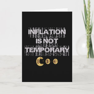 Inflation ist nicht vorübergehend karte