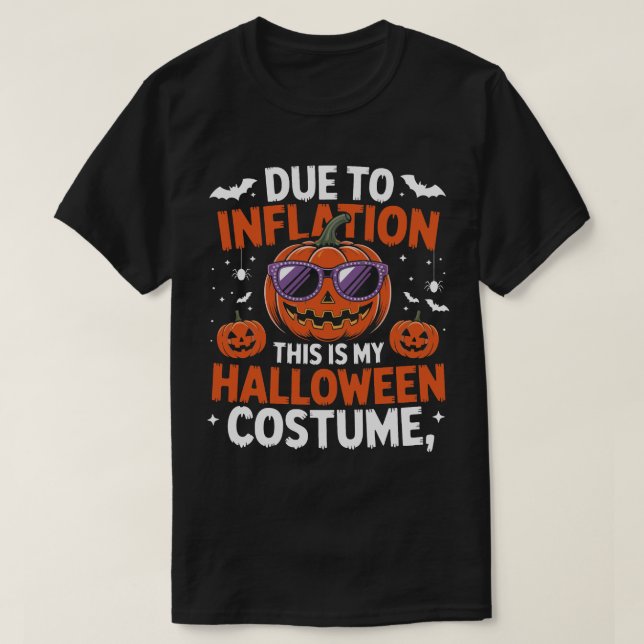 Inflation Pumpkin-Kostüm T-Shirt (Design vorne)