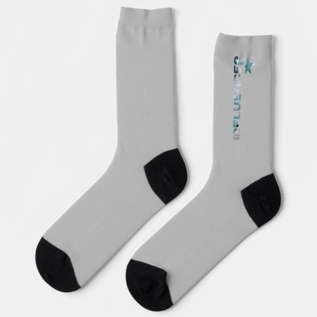 INFLUENCER Unisex Socken Trend Abstrakter Blauer O (Von Creator hochgeladen)