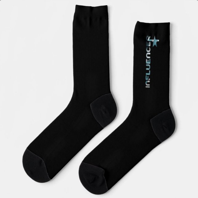 INFLUENCER Unisex Socken Trend Abstrakter Blauer O (Von Creator hochgeladen)
