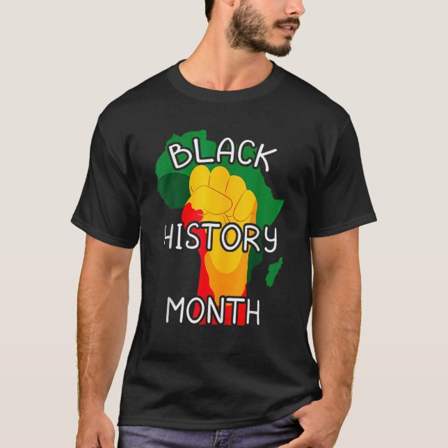 Influential Inspirational Black History Leaders Fi T-Shirt (Vorderseite)