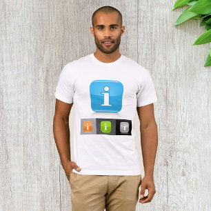 Info Icons Mens T - Shirt
