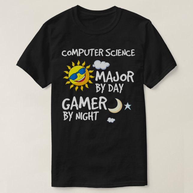 Informatik, alltäglich nach Uni T-Shirt (Design vorne)