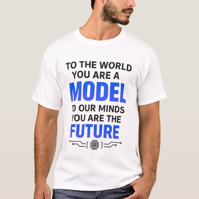 Informatik - Digitale Innovation - Zukunftstechnol T-Shirt (Vorderseite)