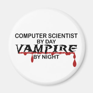 Informatiker bis zum Tag, Vampir bis zum Nacht Magnet