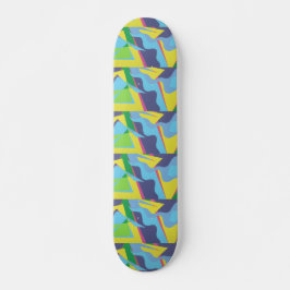 Information Highway Colorful Skateboard Deck