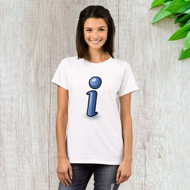 Information Symbol Womens T - Shirt (Von Creator hochgeladen)