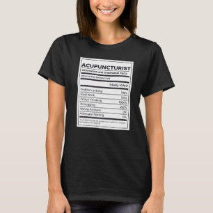 Informationen über akupunkturistische Ernährung T-Shirt