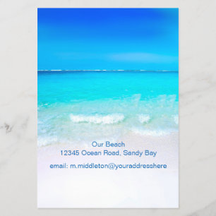 Informationen über Ocean Beach Holiday Flyer