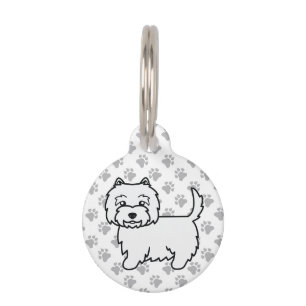 Informationen von West Highland White Terrier Nied Haustiermarke