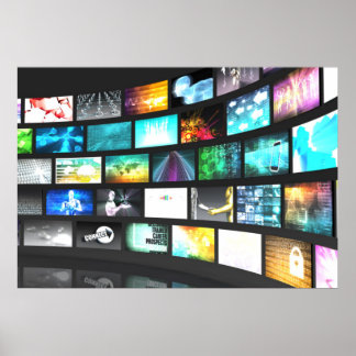 Informationen zu digitalen Multimediatechnologien Poster