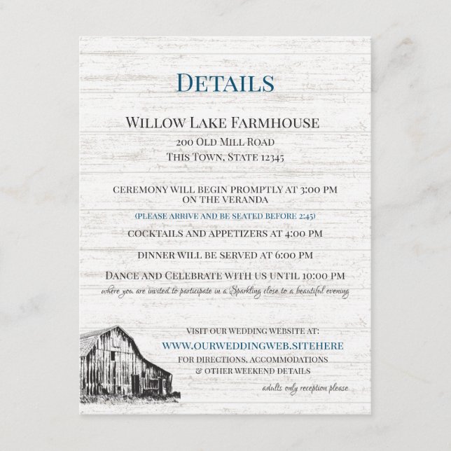 Informationen zu Landstall-Skizzen im Bauernhof Begleitkarte (Vorderseite)