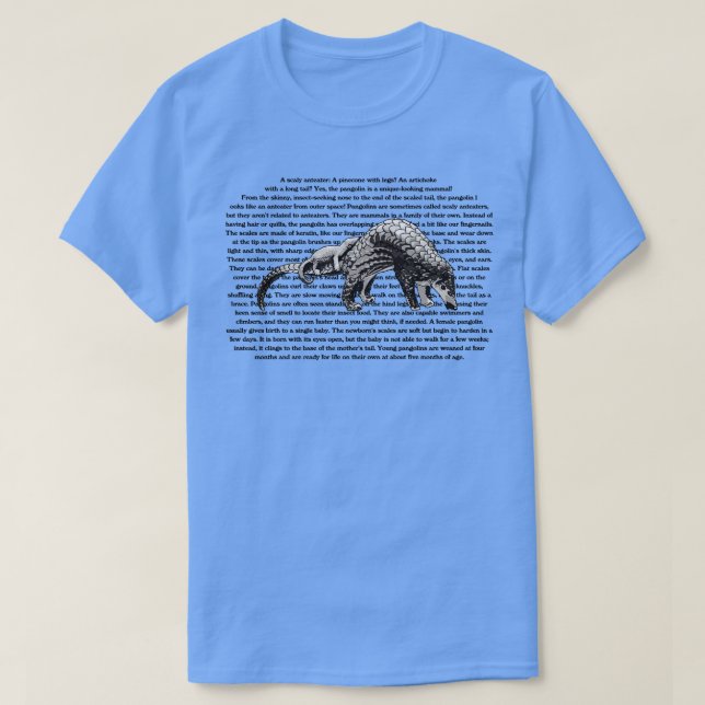 Informationen zu Pangolin T-Shirt (Design vorne)