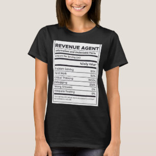 Informationen zum Agent von Einnahmen T-Shirt