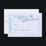 Informationen zum Brautparty für die Nacht Reisezi<br><div class="desc">Ticketkarten für Hochzeit in Urlaubsort- oder Reisethemen-Brautparty gedruckt auf Mini-Boarding-Ticketkarten für Flugzeug, damit Sie in Reisetipps und Urlaubstipps schreiben können, oder auch auf beides. Das flexible Design lasse Ihnen zu entscheiden, wie das Brautparty-Ratgeber-Spiel funktionieren soll. Sie können mit Einladungen oder in Orten verlassen werden, damit die Gäste gemeinsam auf diesen...</div>