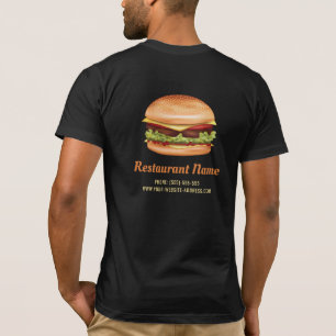 Informationen zum Hamburger Fast Food Custom Resta T-Shirt