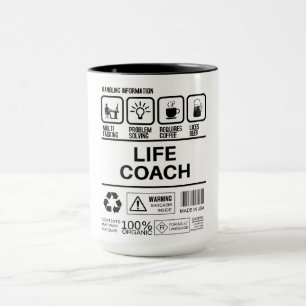 Informationen zum Umgang mit lustigen Coach Tasse
