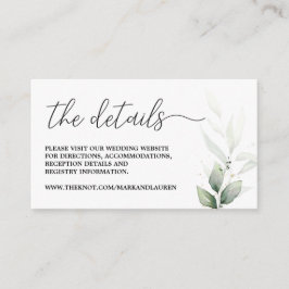 Informationen zur Blumenzwiebelseite Begleitkarte