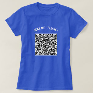 Informationen zur QR-Codeprüfung Text - Geschenk z T-Shirt