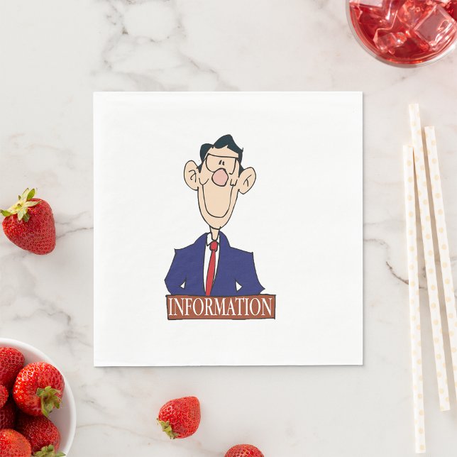 Informationsbeauftragte Serviette (Von Creator hochgeladen)