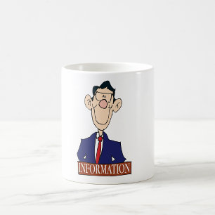 Informationsbeauftragter Verwaltungsangestellter Kaffeetasse
