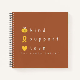 Informationsblatt zur Sensibilisierung für Krebs b Notizbuch