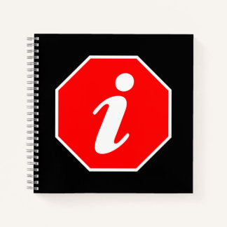 Informationshaltestelle Notizbuch
