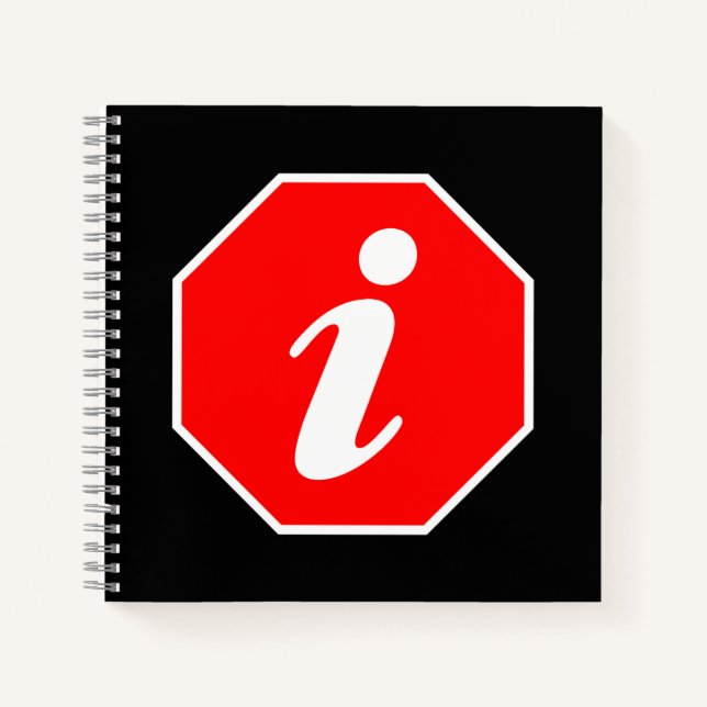 Informationshaltestelle Notizbuch (Vorderseite)