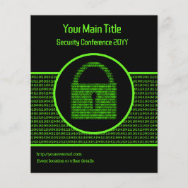 Informationssicherheit und Cyber-Intelligenz Flyer