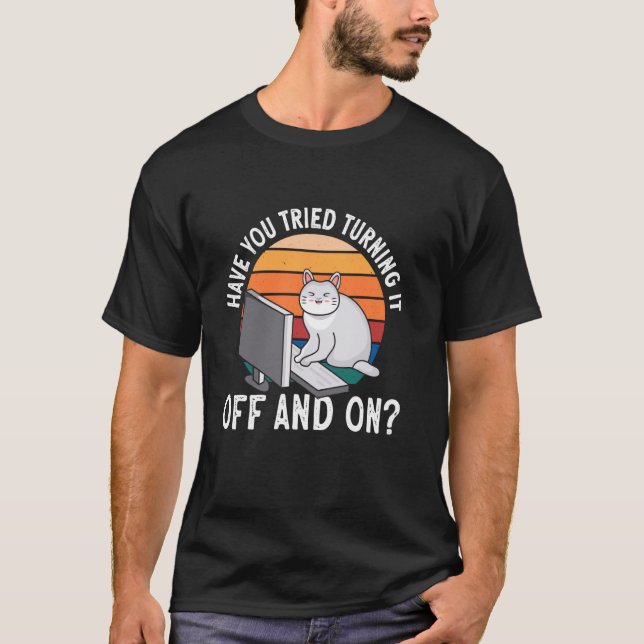 Informationstechnologie Computer IT Chat Technisch T-Shirt (Vorderseite)