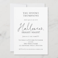 Informelles Script Spooky Halloween-Party