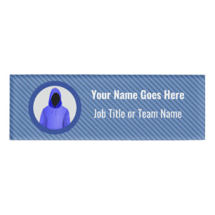 InfoSec Hacker-Logo für die Verteidigung - Sondera Namenschild