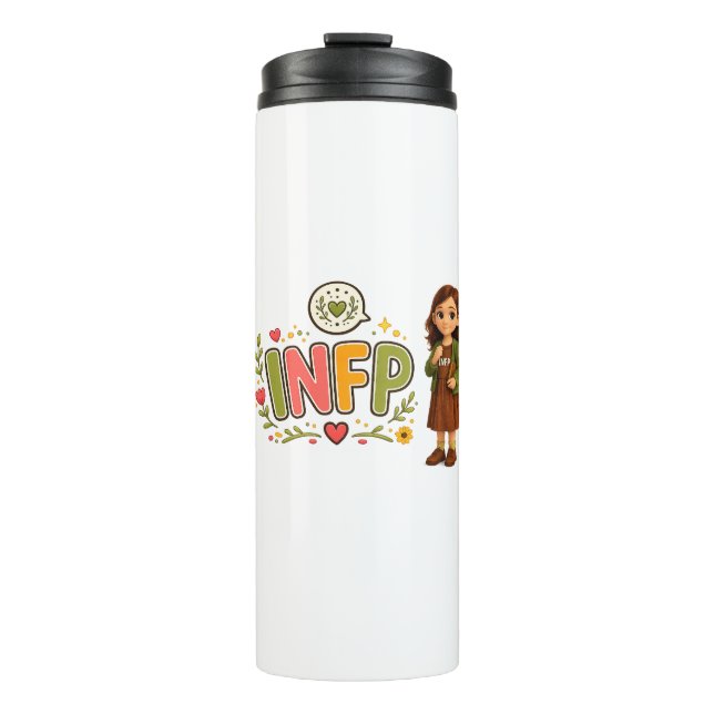 INFP — A Sonhadora Criativa Thermosbecher (Vorderseite)