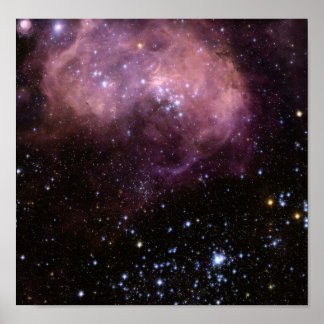 Infrarot Magellanic Cloud Space Poster