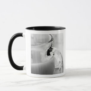 Infrarot, Schwarzweiß,Tasse, Glas, Kaffee, Tasse