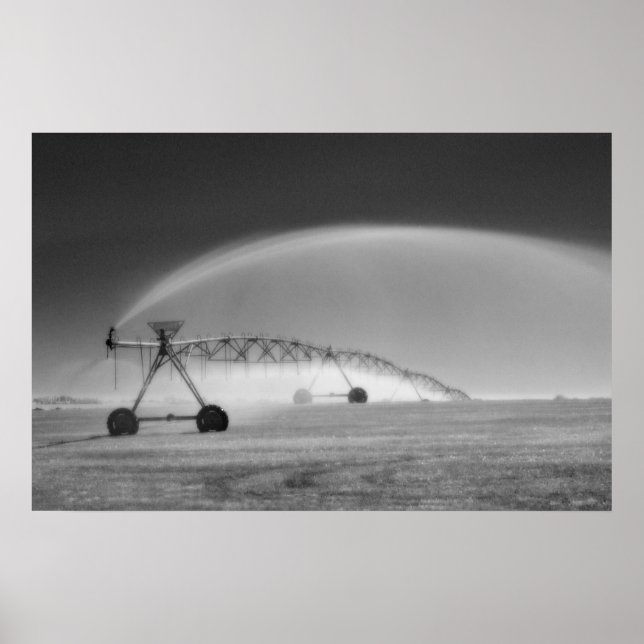 Infrarot-Sprinkler östlich von loveland colorado Poster (Vorne)