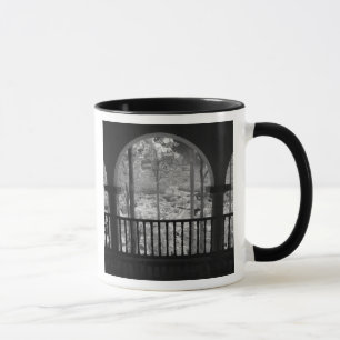 Infrarot von Bäumen, Gebäuden und Wegen in Las 3 Tasse