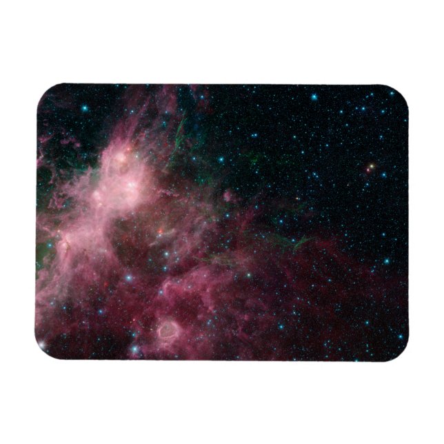 Infrarotansicht mit Geburt und Tod von Sternen Magnet (Horizontal)