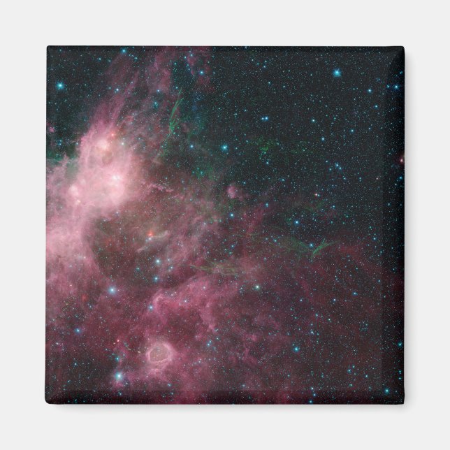 Infrarotansicht mit Geburt und Tod von Sternen Magnet (Vorne)