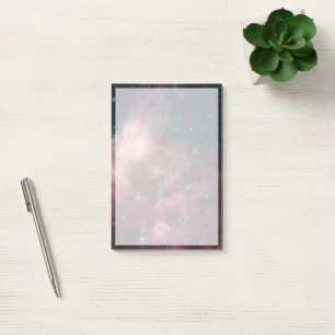 Infrarotansicht mit Geburt und Tod von Sternen Post-it Klebezettel