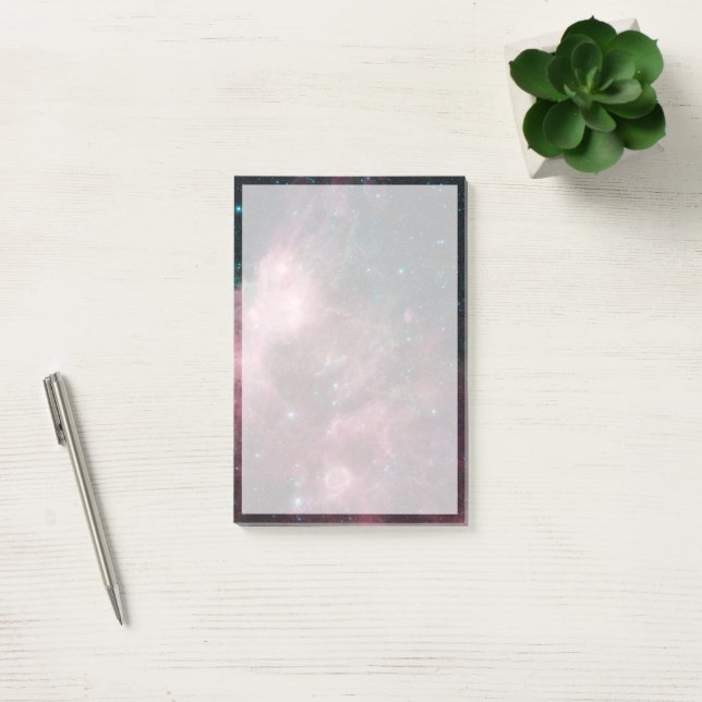 Infrarotansicht mit Geburt und Tod von Sternen Post-it Klebezettel (Büro)