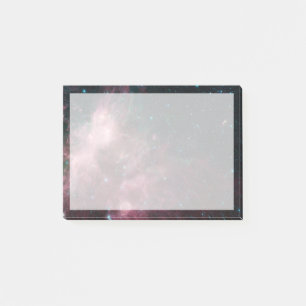 Infrarotansicht mit Geburt und Tod von Sternen Post-it Klebezettel