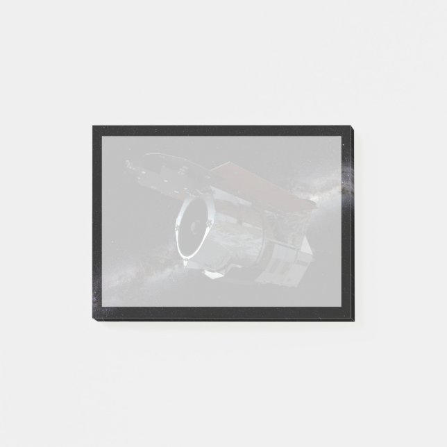 Infrarotbefragung mit großem Feld Teleskop-Raumfah Post-it Klebezettel (Vorderseite)