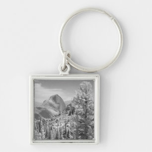 Infrarotfoto der Ostseite des Yosemite National 2 Schlüsselanhänger