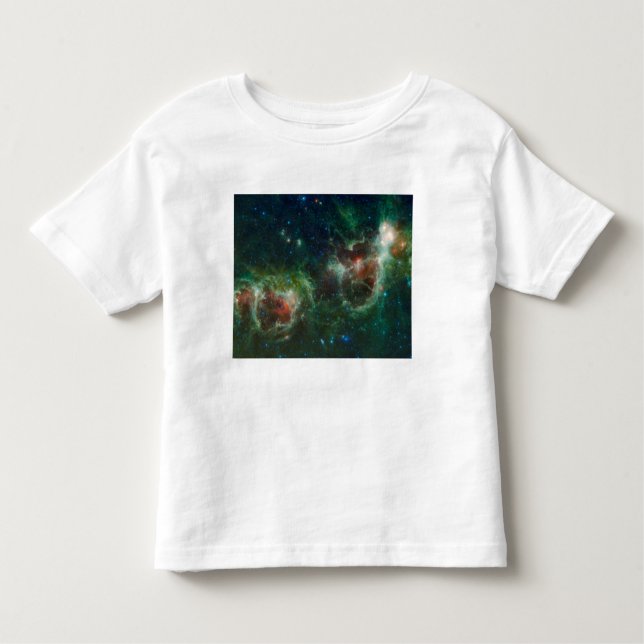 Infrarotmosaik der Herz-und Soul-Nebel Kleinkind T-shirt (Vorderseite)